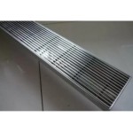304 Stainless Steel Grated Floor Drain 100mm Outlet 1200 Long 304 Stainless Steel Grated Floor Drain 100mm Outlet 1200 Long